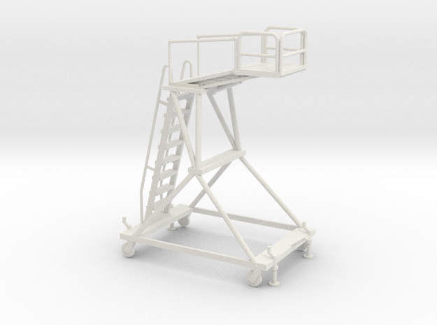 1/72 Scale B-2 Stand Platform Height 18 foot in White Natural Versatile Plastic