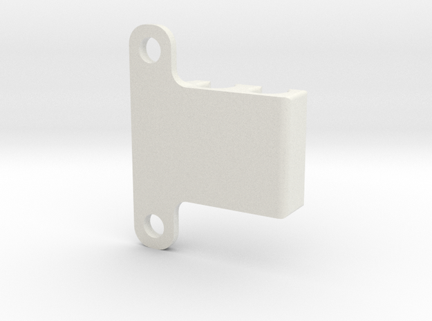 Cable holder B74.2 Team Associated 4.0mm in White Natural Versatile Plastic