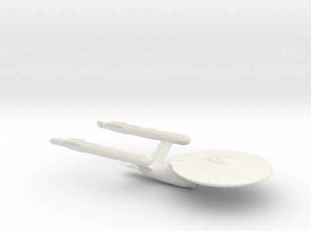 1/5800 USS Enterprise (DIS) Eaves' Concept in White Natural Versatile Plastic