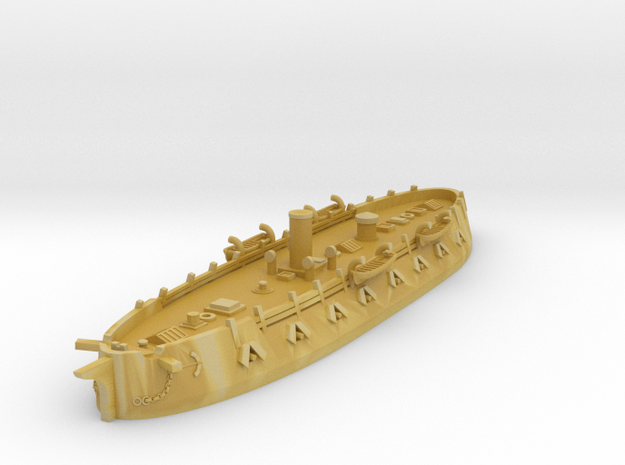 1/1200 USS New Ironsides (1862) in Tan Fine Detail Plastic