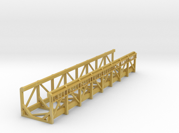 1/87th Pile Driver 40 foot Frame  in Tan Fine Detail Plastic