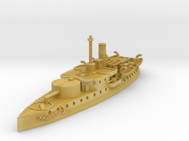 1/700 Achéron Class Gunboat in Tan Fine Detail Plastic