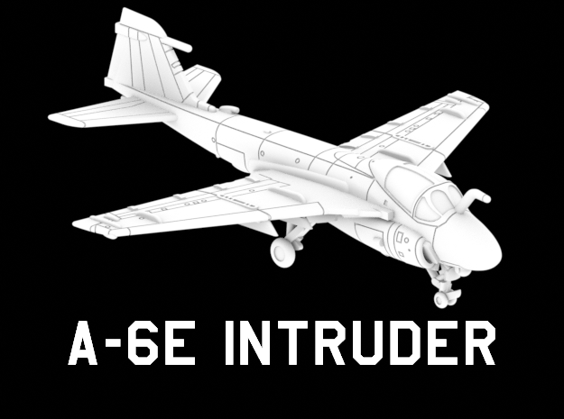 A-6E Intruder (Clean) in White Natural Versatile Plastic: 1:220 - Z