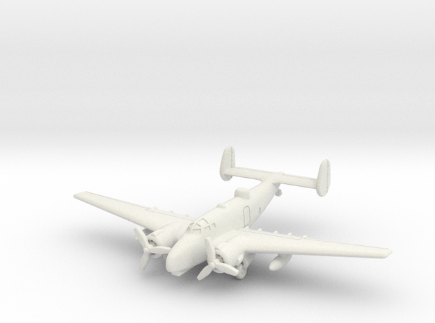 Lockheed PV-2 Harpoon 1/144 (with Landing gear) in White Natural Versatile Plastic