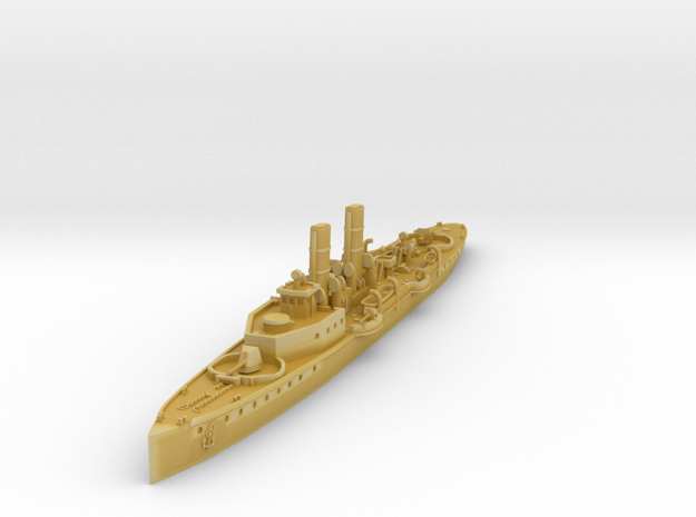 1/700 HSwMS Psilander Torpedo Cruiser (1899) in Tan Fine Detail Plastic