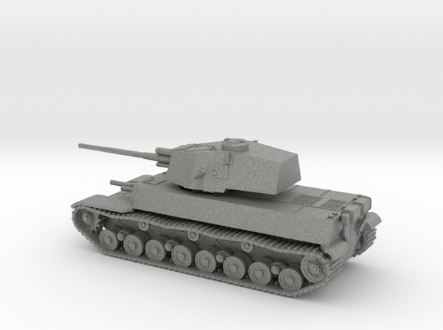 1/144 IJA Type 5 Chi-Ri Medium Tank separate turre in Gray PA12