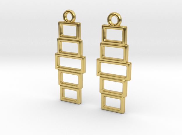 Rectangles in Polished Brass