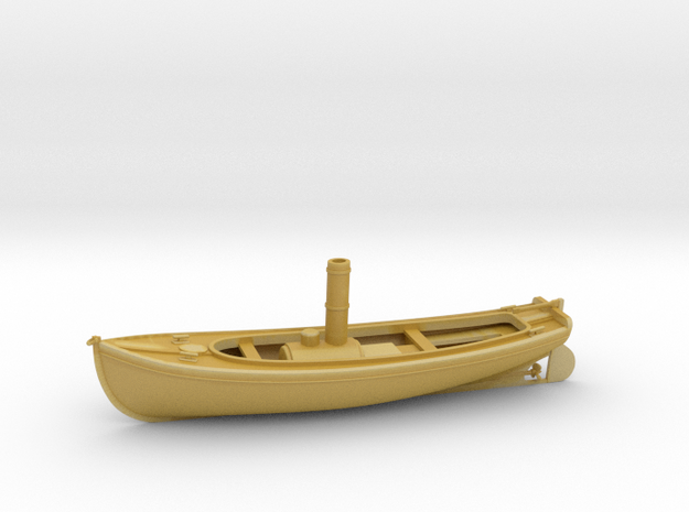 1/100 SMS Emden - Dampfbelboot Kl. II in Tan Fine Detail Plastic