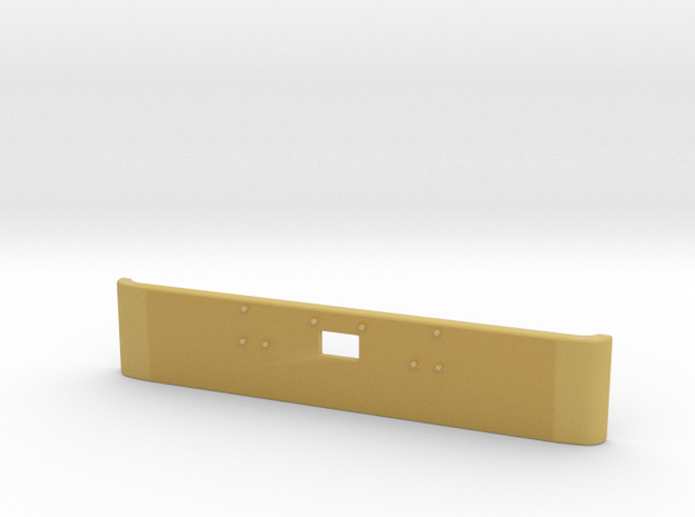 1/25 Peterbilt 379 Front Bumper for italeri kit in Tan Fine Detail Plastic
