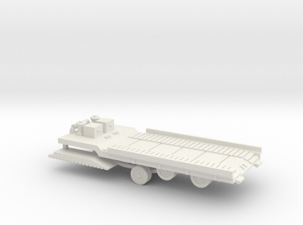 1/100 Titan French tank transporter in White Natural Versatile Plastic