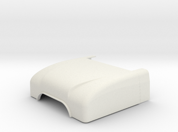 1/25 Peterbilt Unibilt Sleeper Roof part in White Natural Versatile Plastic