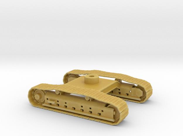 1/87th Tracks for Tigercat T250D log loader in Tan Fine Detail Plastic