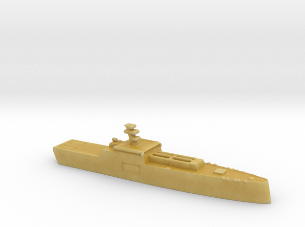 1/2400 Scale Large Unmanned Surface Vehicle in Tan Fine Detail Plastic