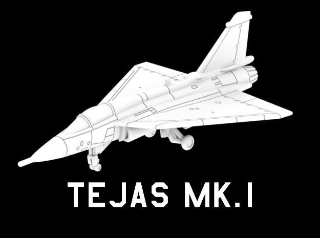 Tejas Mk.1 (Clean) in White Natural Versatile Plastic: 1:220 - Z