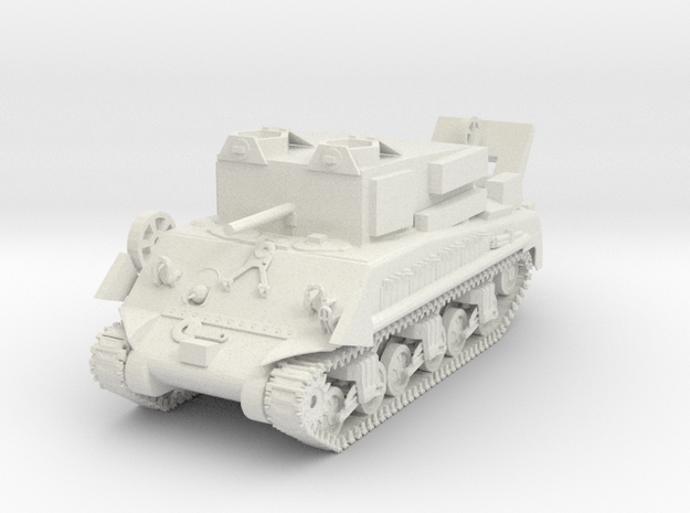 1/48 Scale British ARV-2 Recovery Vehicle in White Natural Versatile Plastic
