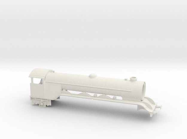 OO GNR Class A1 Prototype/NWR Class 3 V2 in White Natural Versatile Plastic