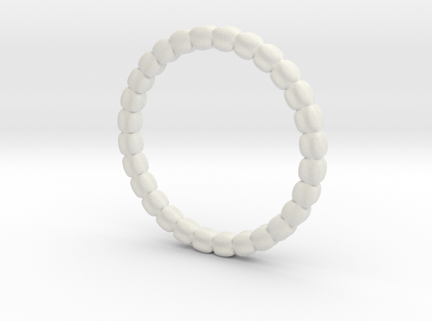 Vertebral ring in White Natural Versatile Plastic