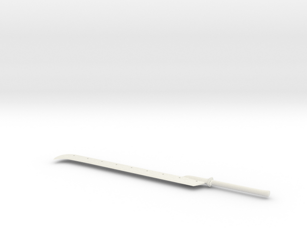 hook sword in White Natural Versatile Plastic