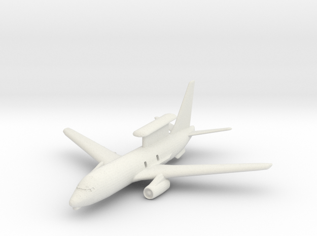 1/300 Boeing 737 AEW&C (E-7A Wedgetail) in White Natural Versatile Plastic