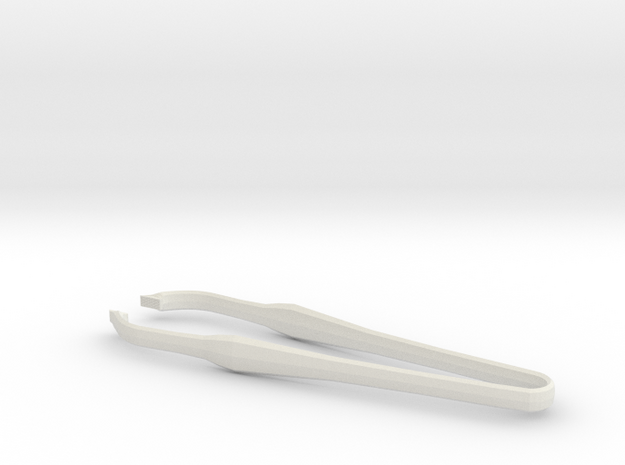 tweezers in White Natural Versatile Plastic