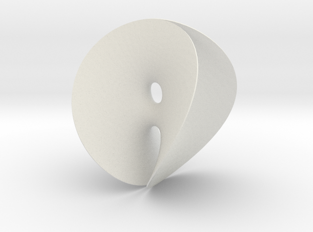 Chen-Gackstatter Minimal Surface in White Natural Versatile Plastic