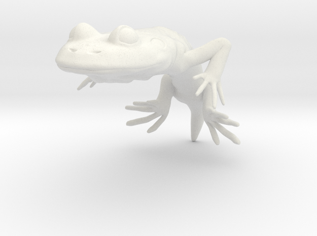 GEROBATRACHUS SOLID in White Natural Versatile Plastic