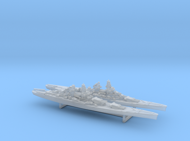 48FN02 French Navy Battleship Pack 2 in Tan Fine Detail Plastic