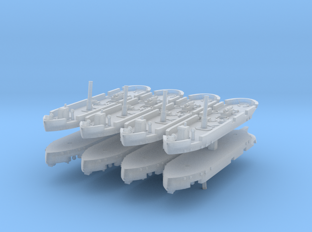 Dapper Class Gunboat 1:1200 in Tan Fine Detail Plastic