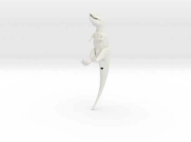 Tyrannosaurus1:72 v1 in White Natural Versatile Plastic