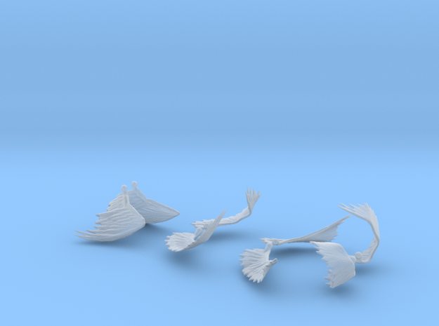 fourwings in Tan Fine Detail Plastic
