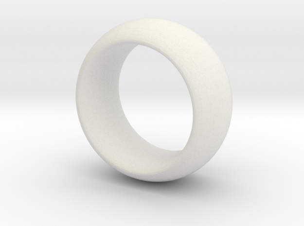 Sinodring second kind in White Natural Versatile Plastic