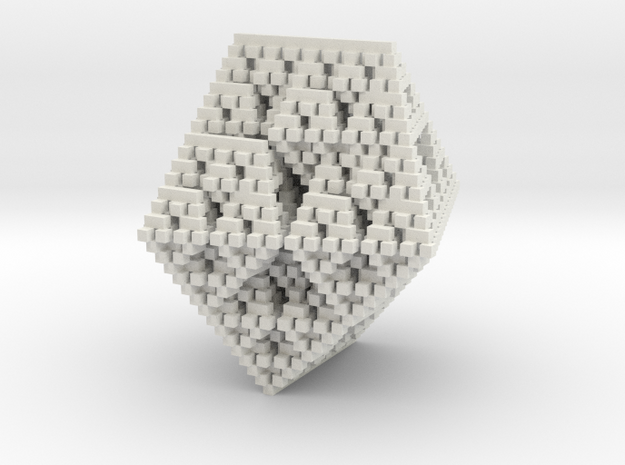 alternating2menger in White Natural Versatile Plastic