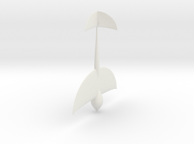 wasp fins forwardwings in White Natural Versatile Plastic