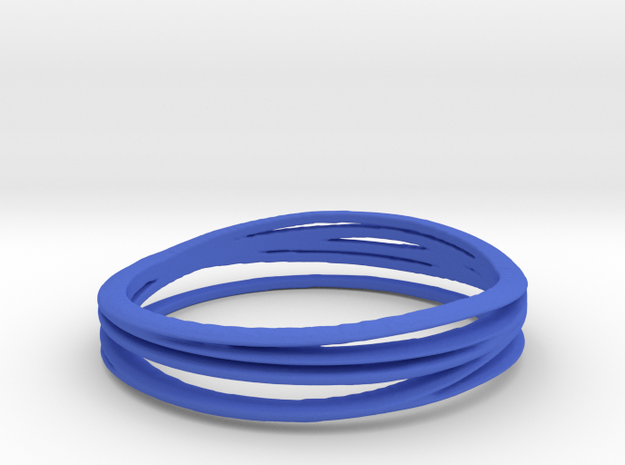 7-error-ring in Blue Processed Versatile Plastic