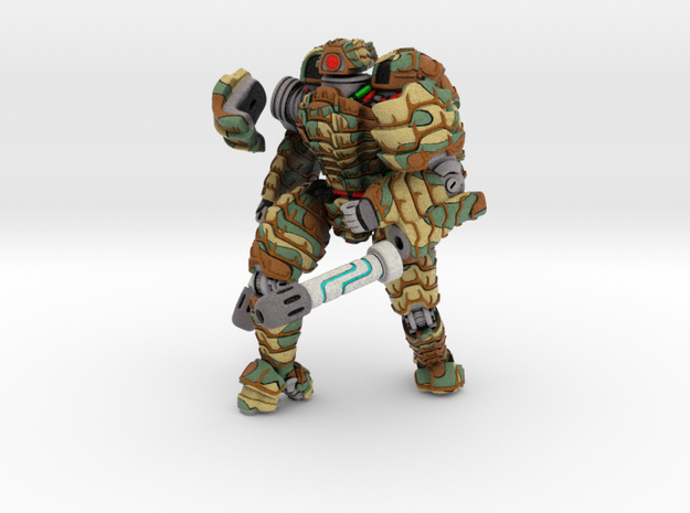 Mech suit with twin weapons (7)