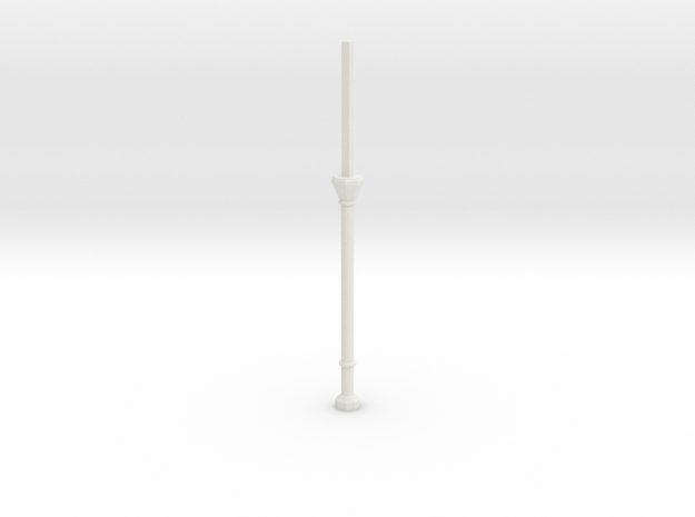 C1X Column Stub in White Natural Versatile Plastic