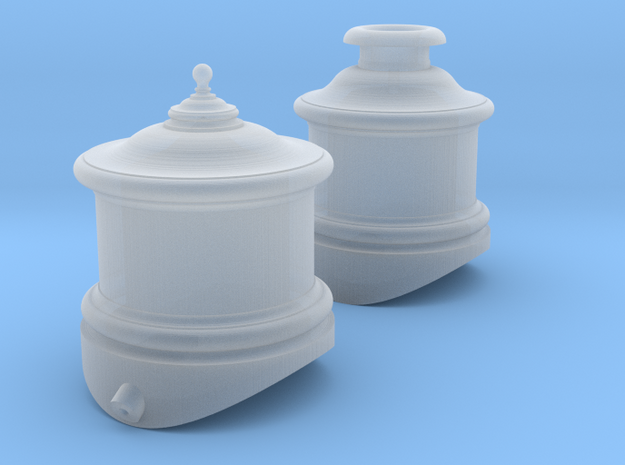 Cooke Domes HOn3 (South Park mogul) in Smooth Fine Detail Plastic