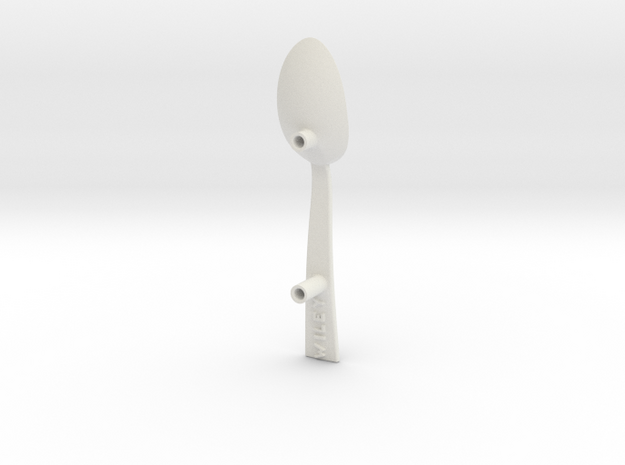 spoon14 in White Natural Versatile Plastic