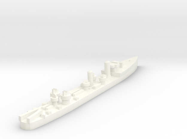 Admiralty S Destroyer (SRE) 1:1800 in White Processed Versatile Plastic