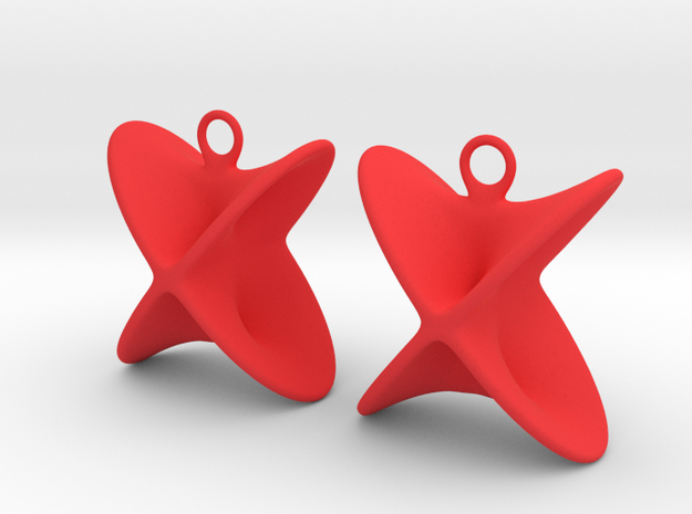 Ear in Red Processed Versatile Plastic