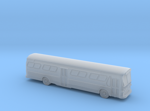 GM FishBowl Bus - Nscale in Smooth Fine Detail Plastic