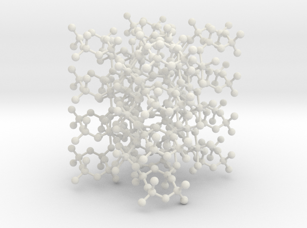 Frustrated Chain framework in White Natural Versatile Plastic