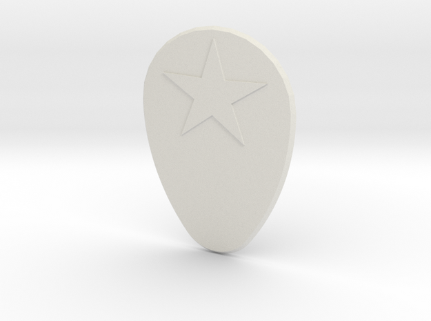Starpick in White Natural Versatile Plastic