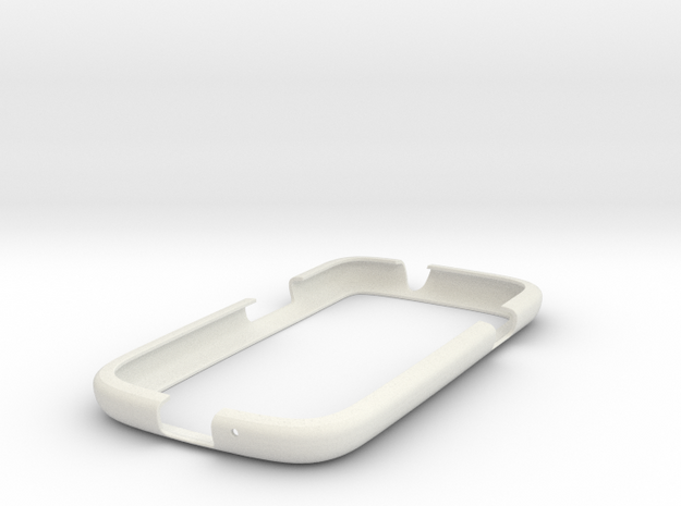 DD - Samsung Galaxy S3-  Bumper in White Natural Versatile Plastic