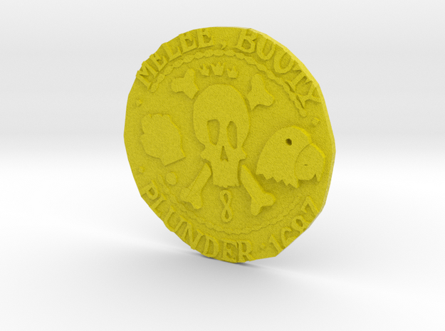 Monkey Island 3 | Verb Coin in Full Color Sandstone