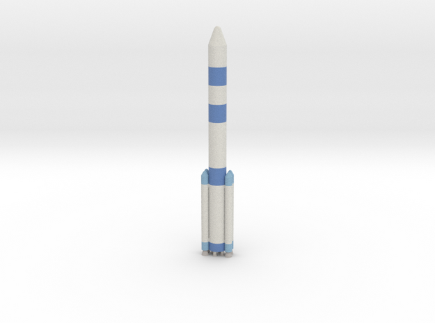 Rocket- Aquarius Rocket C- 4 Engines (1/87th) in Full Color Sandstone
