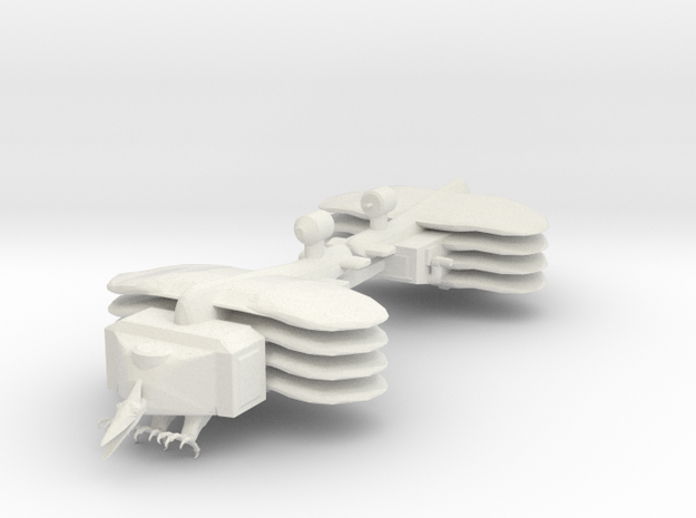 Sea King Flyer 1:600 x2 in White Natural Versatile Plastic