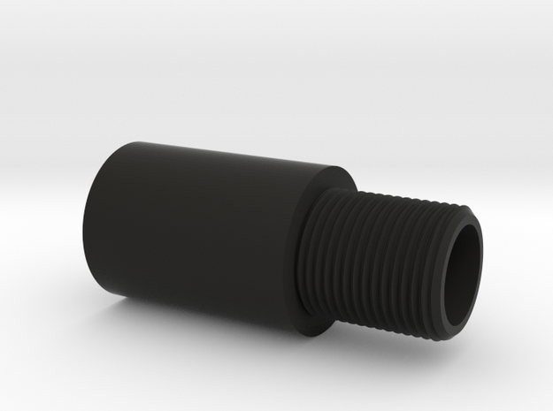 13mm Asahi to 14mm Dual Thread Adapter in Black Natural Versatile Plastic