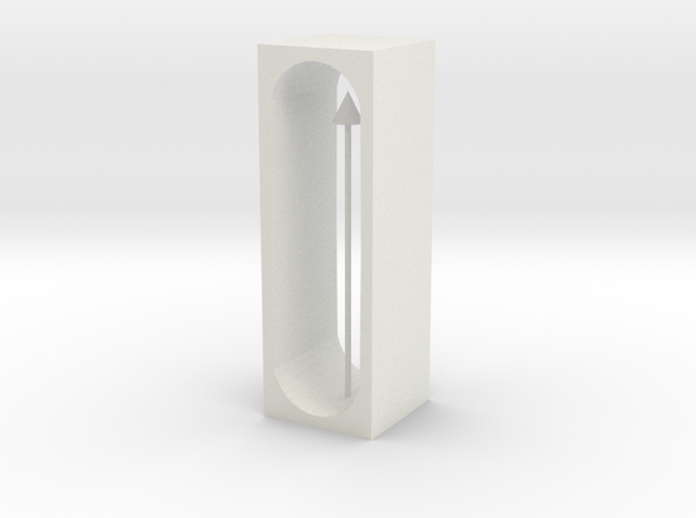 pendulum in White Natural Versatile Plastic