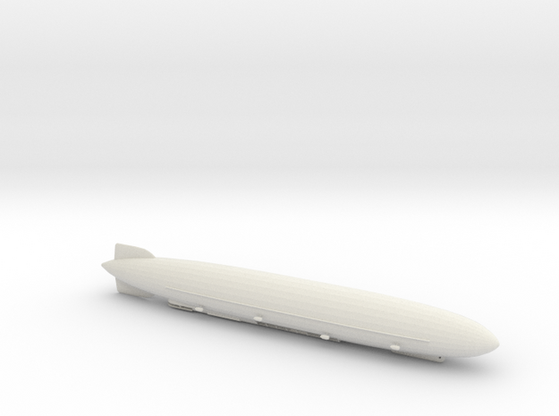 Zeppelin colour adjusted in White Natural Versatile Plastic